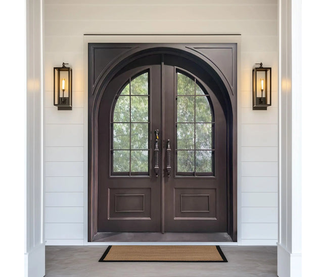 Elite High Quallity Iron Entry Door with Kickplate 