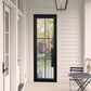 elitecustomdoor high quality iron french single door with 6 lites tempered glass