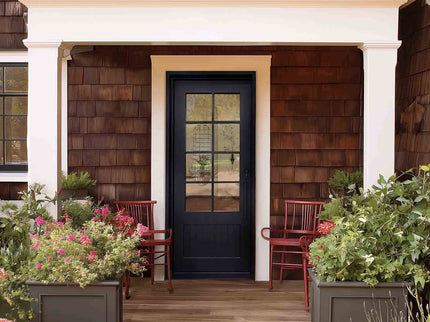 Elite Custom Door Iron Single Front French Door with Kickplate F-S118