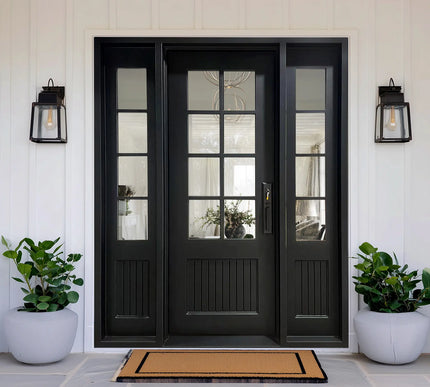 elite custom door wrought iron exterior french door in matte black