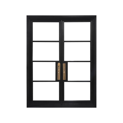 Elite Custom Door Iron French Door with 4 Lites